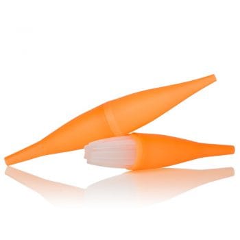 Soufflet industriel en silicone bleu avec finition Soft-Touch
